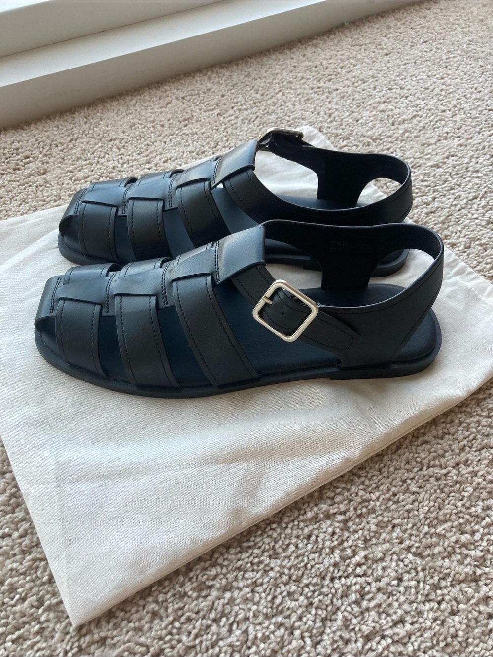 Zara gladiator sandals